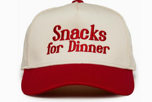 Snacks For Dinner- Red/Beige|141789