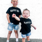 Little Bipsy - "Happy Day" Elevated Tee - Black|103968