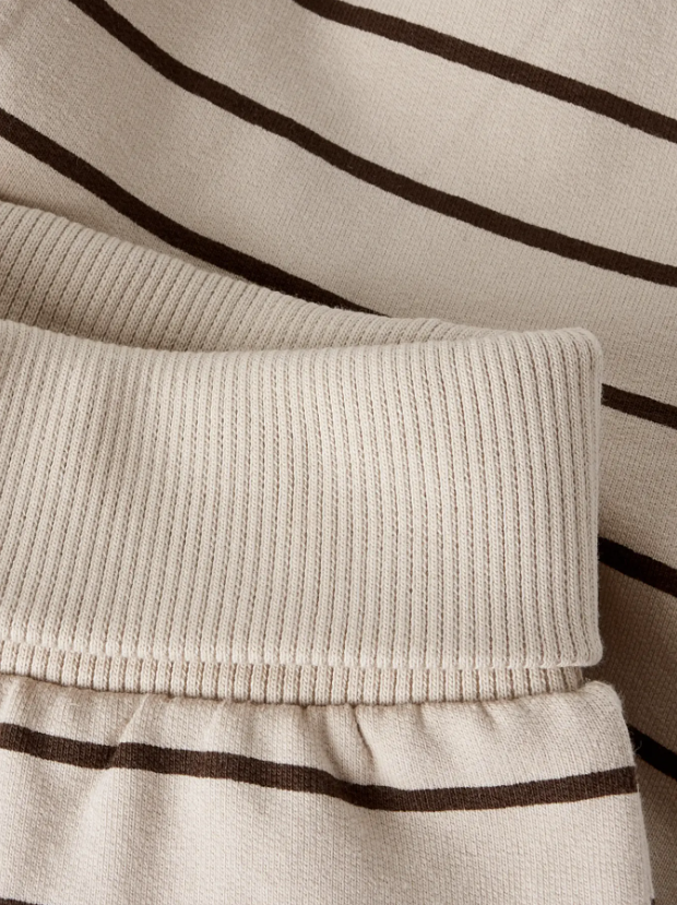 Name It - Mocha Striped Sweatpants|213786