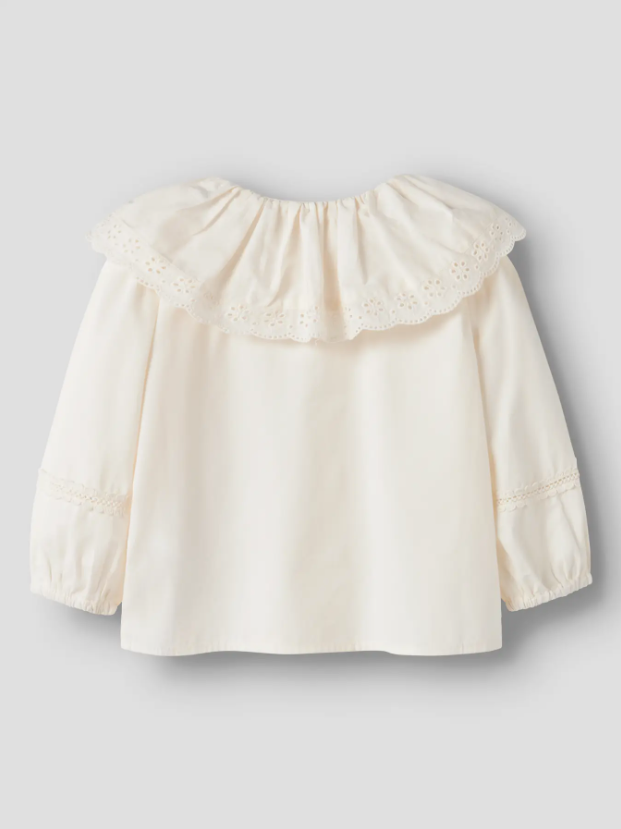 Name It - Eyelet Colar Blouse|216033