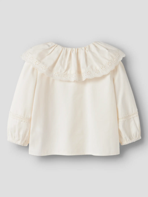 Name It - Eyelet Colar Blouse|216033