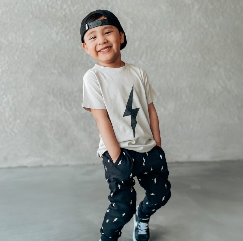 Little Rad Things - Greige Acid Wash Spark|120292