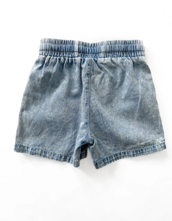 Little Bipsy - Girl's Chambray Short|103975