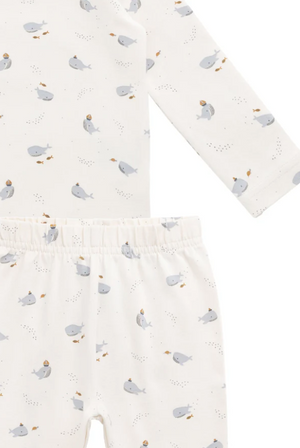 Jamie Kay - Pyjama Set - Whales|155012