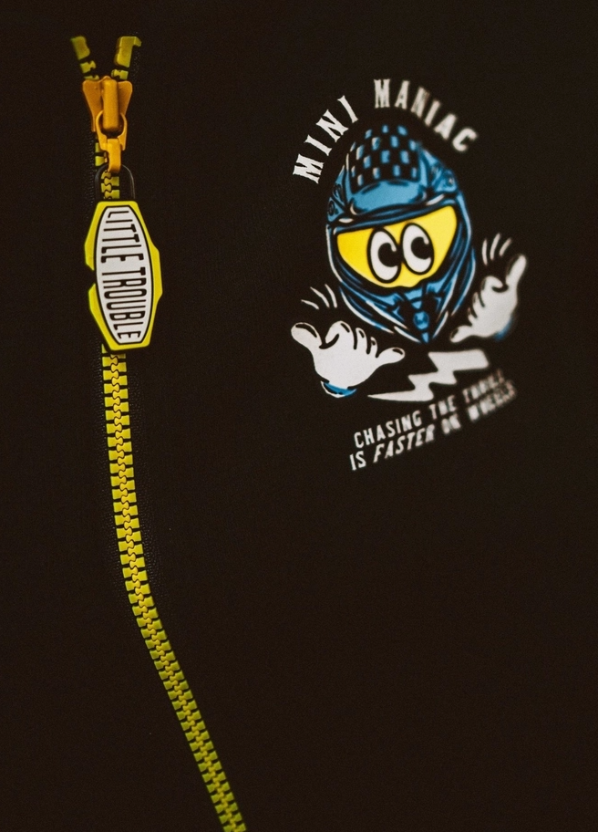 Little Trouble - Mini Maniac Zip-Up Hoodie|178704