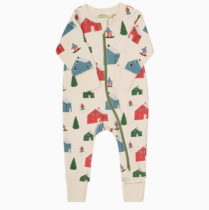 Parade Organics - '2-Way' Zip Holiday Romper Alpine|173332