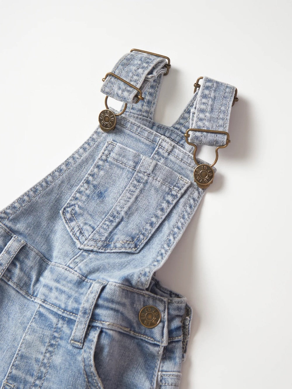 Little Bipsy - Denim Overall - Light Wash|109230