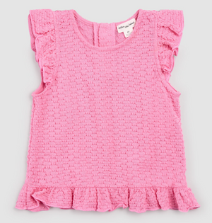 Miles The Label - Frilly Pink Shirt|187567