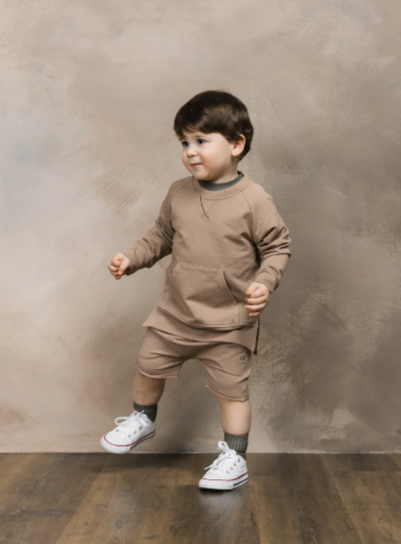 Little Bipsy - Pocket Pullover - Taupe|94686