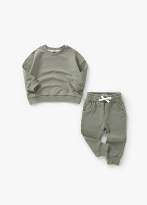 Mila & Co - Jogger Set | Basil|112435