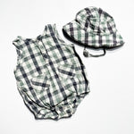 Pehr Romper & Hat 6-12M|226958