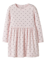 Name It - Long Sleeve Ribbed Floral Dress|225516