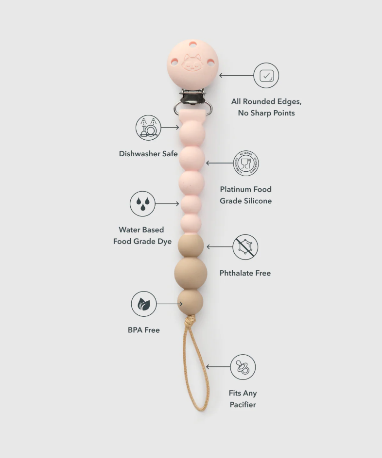 Loulou Lollipop - Pacifier Clip - OneC|212313