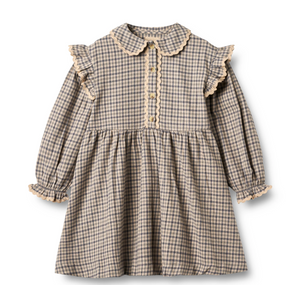 Wheat - Dress Alissa blue check|164450