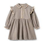 Wheat - Dress Alissa blue check|164450