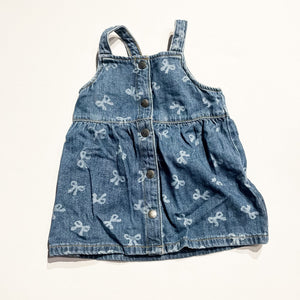 Joe Fresh Dress & Jean Jacket Set 12-18M|217134