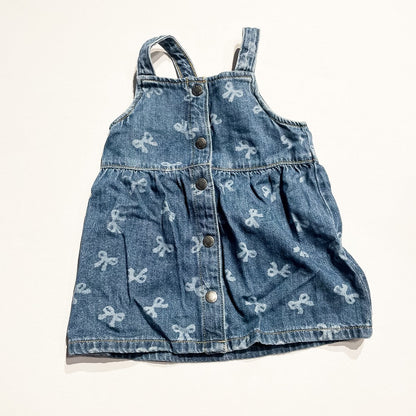 Joe Fresh Dress & Jean Jacket Set 12-18M|217134