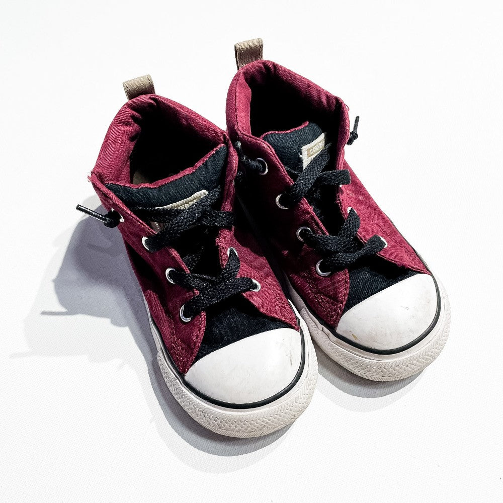 Burgundy Converse 10|215714