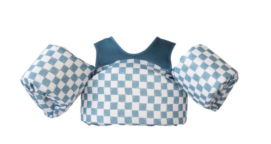 Current Tyed - Floaties Blue Checks|198369