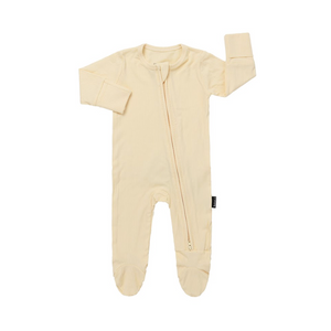 Belan.J - Footed Zipper Sleeper - Vanilla|199352