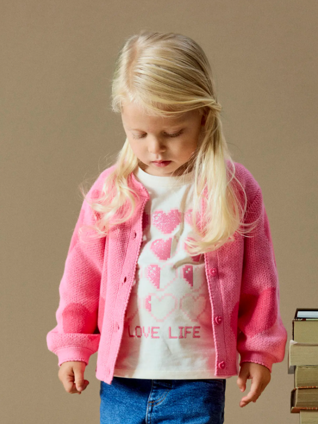 Name It - Knit Heart Cardigan|213961
