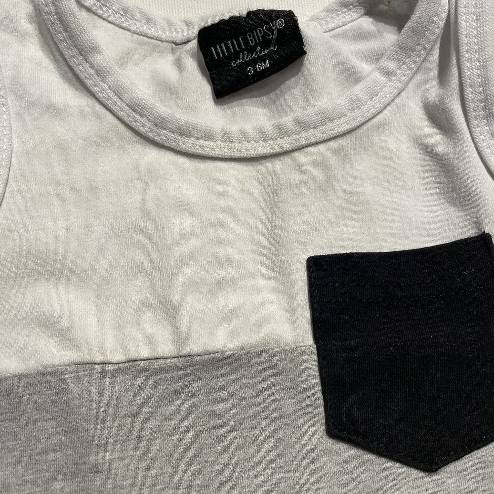 Little Bipsy SHirt 3-6M **Imperfection|232169