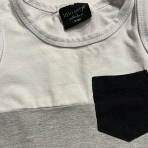 Little Bipsy SHirt 3-6M **Imperfection|232169