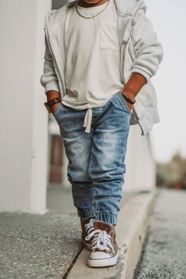 Little Bipsy - Denim Jogger|141749