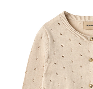 Wheat -	 Knit Cardigan Maia offwhite|164377
