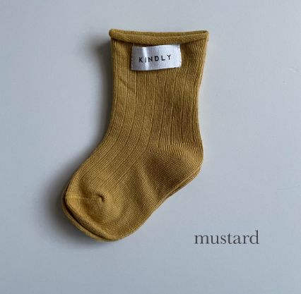 Kindly Socks Mustard 2-4Y|132354