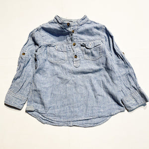H&M Button Up 2-3Y **Imperfection|161885