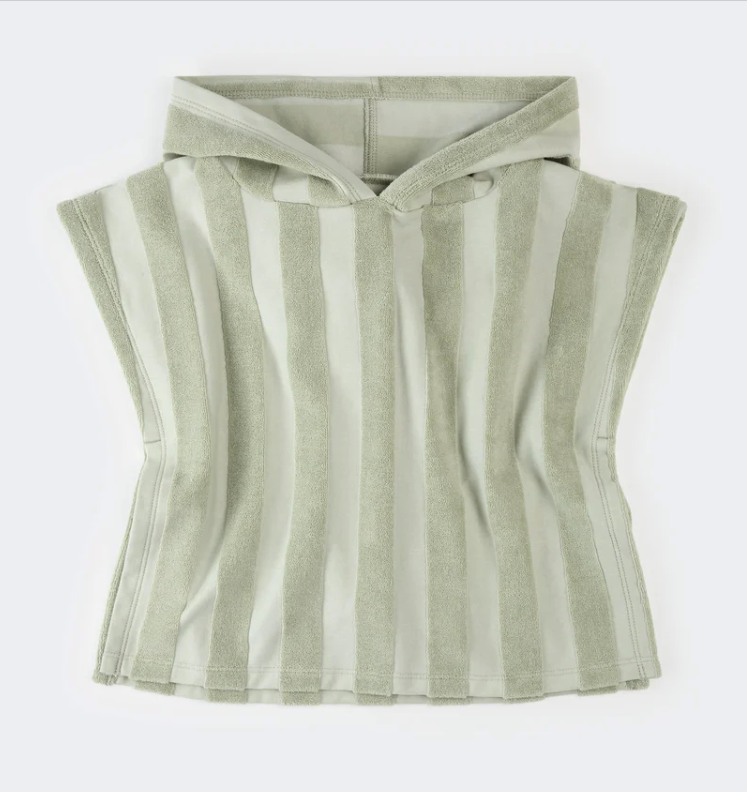 Petit Lem - Beach Poncho Green|194064
