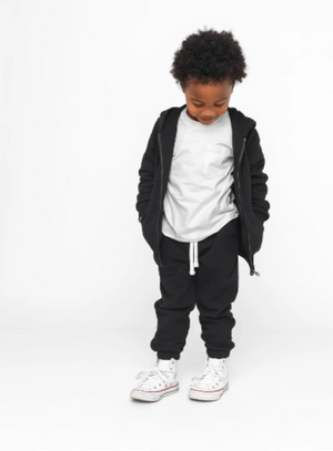 Little Bipsy - Classic Zip Hoodie - Black|164211
