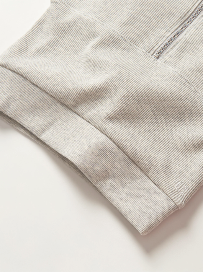 Little Bipsy - Waffle Hoodie - Light Heather Grey|142505
