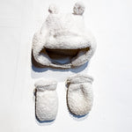 Joe Fresh Toque & Mittens Set 0-12M|160627