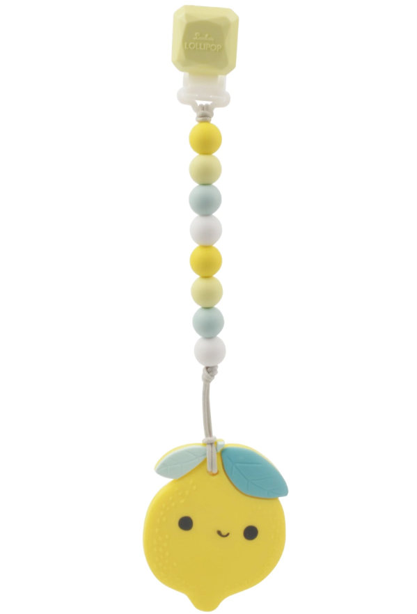 Loulou Lollipop - Silicone Teether Set - Lemon|153109