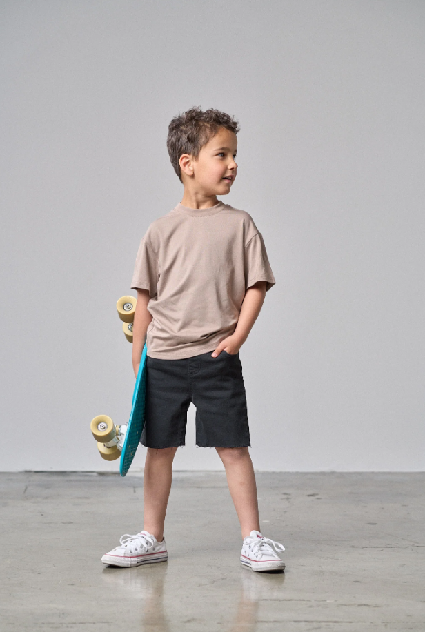 Boys Denim Short - Black Wash|142065