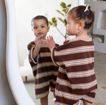Roobear - Cotton Striped Romper|212545