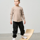 Little Bipsy - Cotton Twill Cargo Jogger - Black|164276