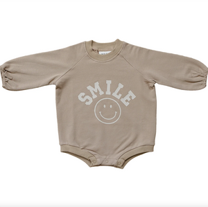 Mebie Baby - Smile French Terry Bodysuit|105231