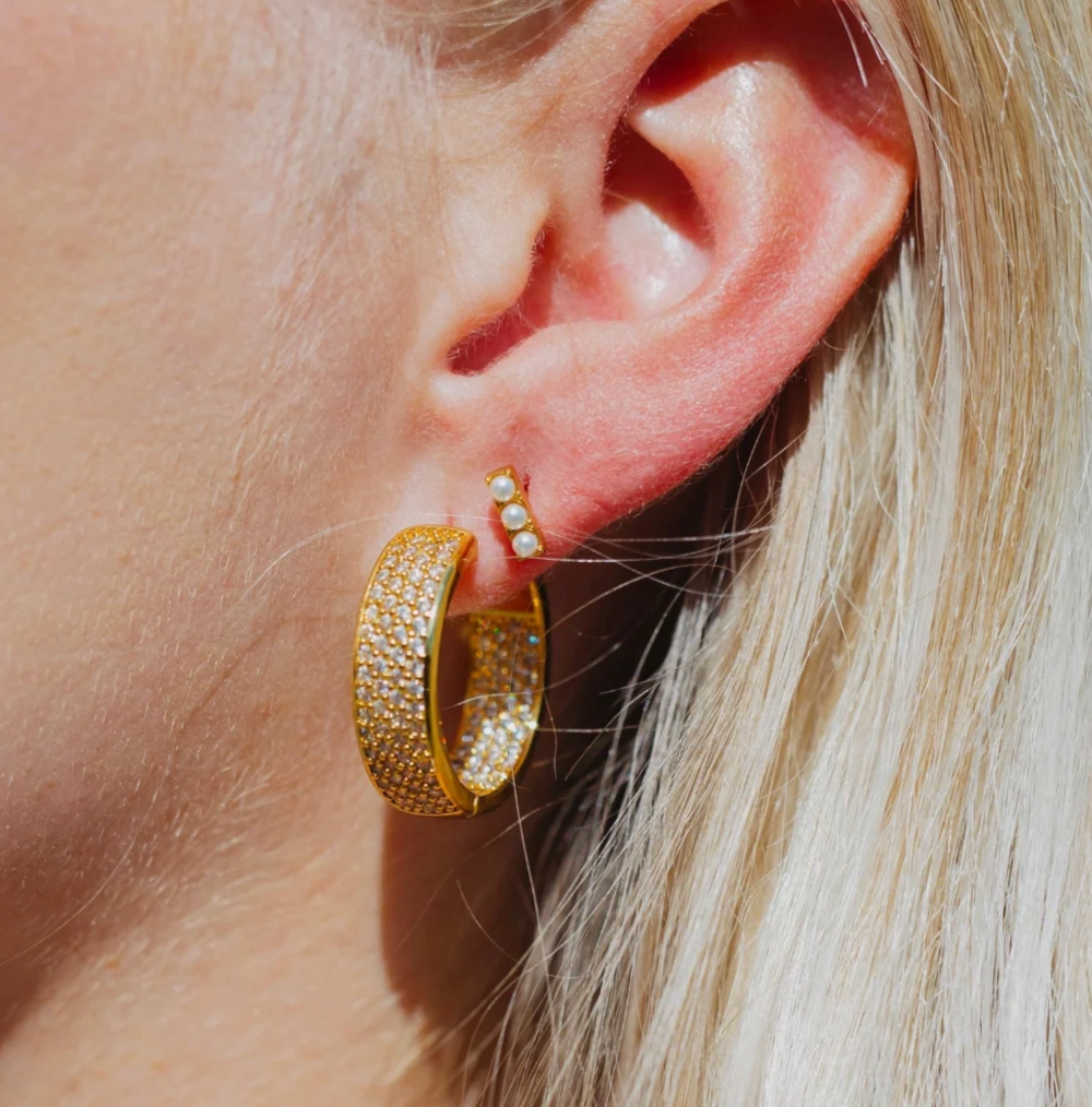 Eva Studs - 18K Gold Plated|218825