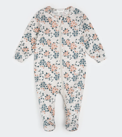 Petit Lem - Footed Sleeper - Wild Flowers|187070