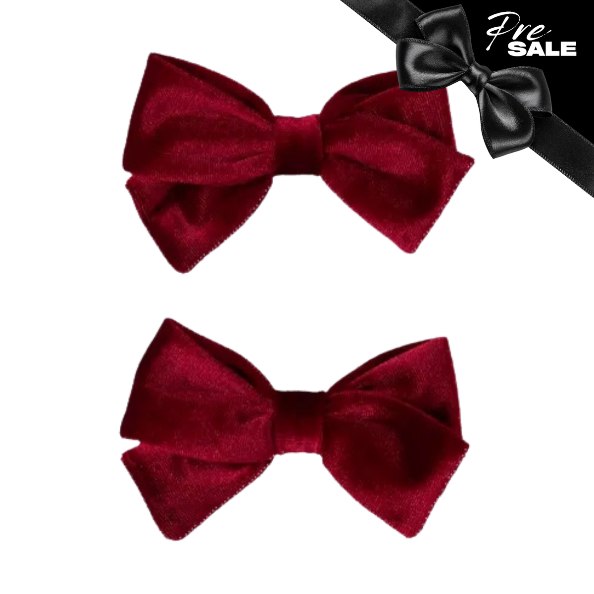Pre Sale: Name It - Velvet Hair bow 2 Pack 0455