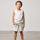 Little Bipsy - Palm Jersey Tank - Light Heather Grey|142537