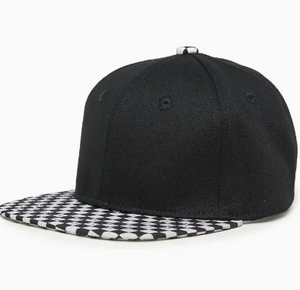 Checker Brim Hat|153031