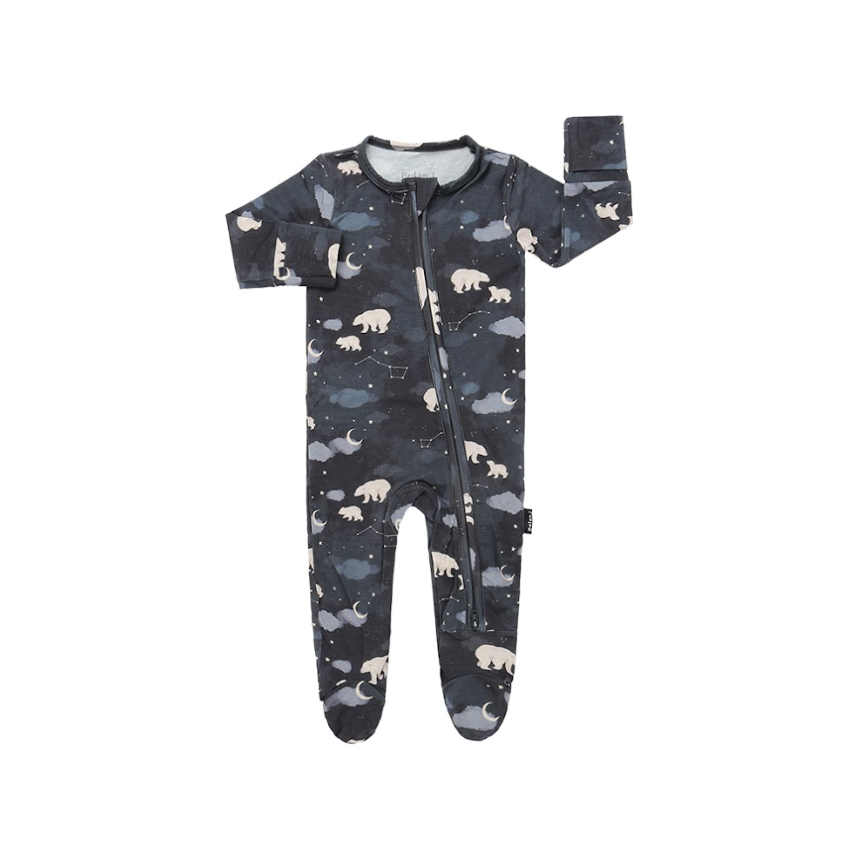 Footed Zipper Sleeper Polar Bear|175439