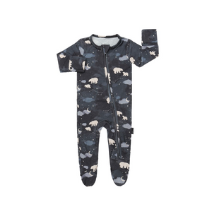 Footed Zipper Sleeper Polar Bear|175439