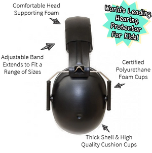 Baby Benz Earmuffs - Kids 2Y + - Onyx|151673