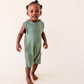 Parade Organics Tank Romper Camper Green|137628