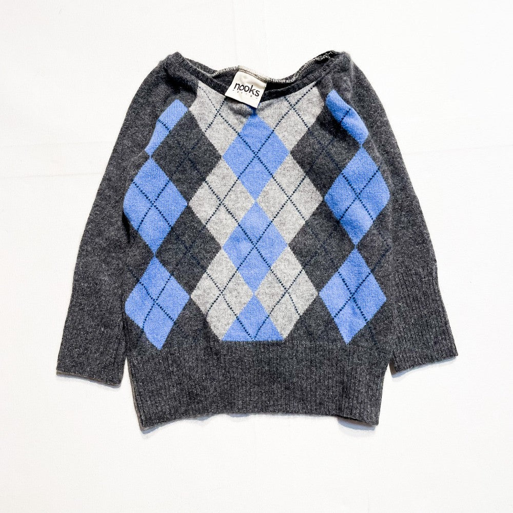 Nooks Cashmere Sweater 3Y **Neck Streached|165310